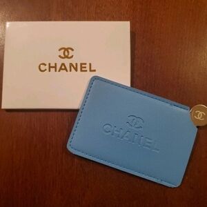 CHANEL Mirror And Light Blue Case